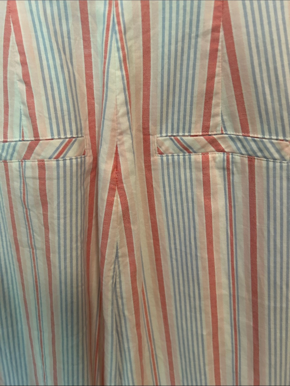 LAST CHANCE!! Vineyard Vines Striped Sleeveless Jumpsuit in White, Pink & Blue - Picture 8 of 8